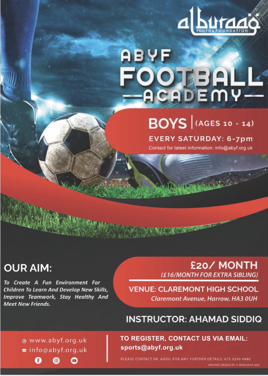 ABYF Football Academy - Harrow London 10-14 Football Sessions